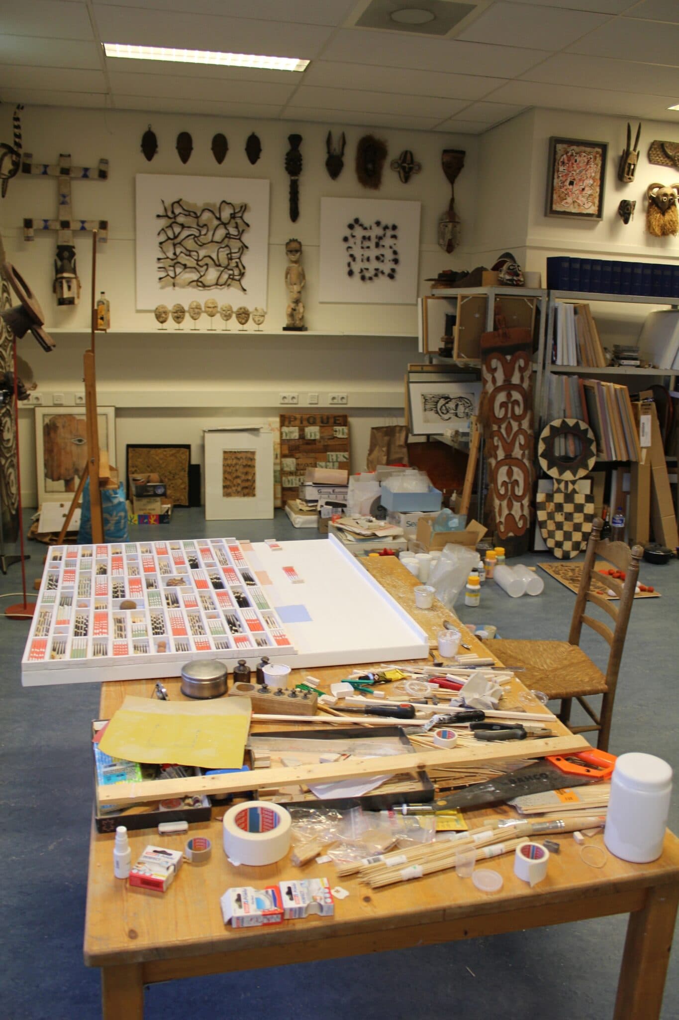 The new atelier 6, 28 December 2020 (work in progress - Composition 2021)