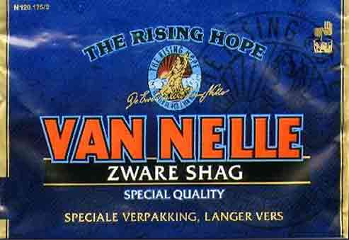 A 50 gram packet of the Van Nelle