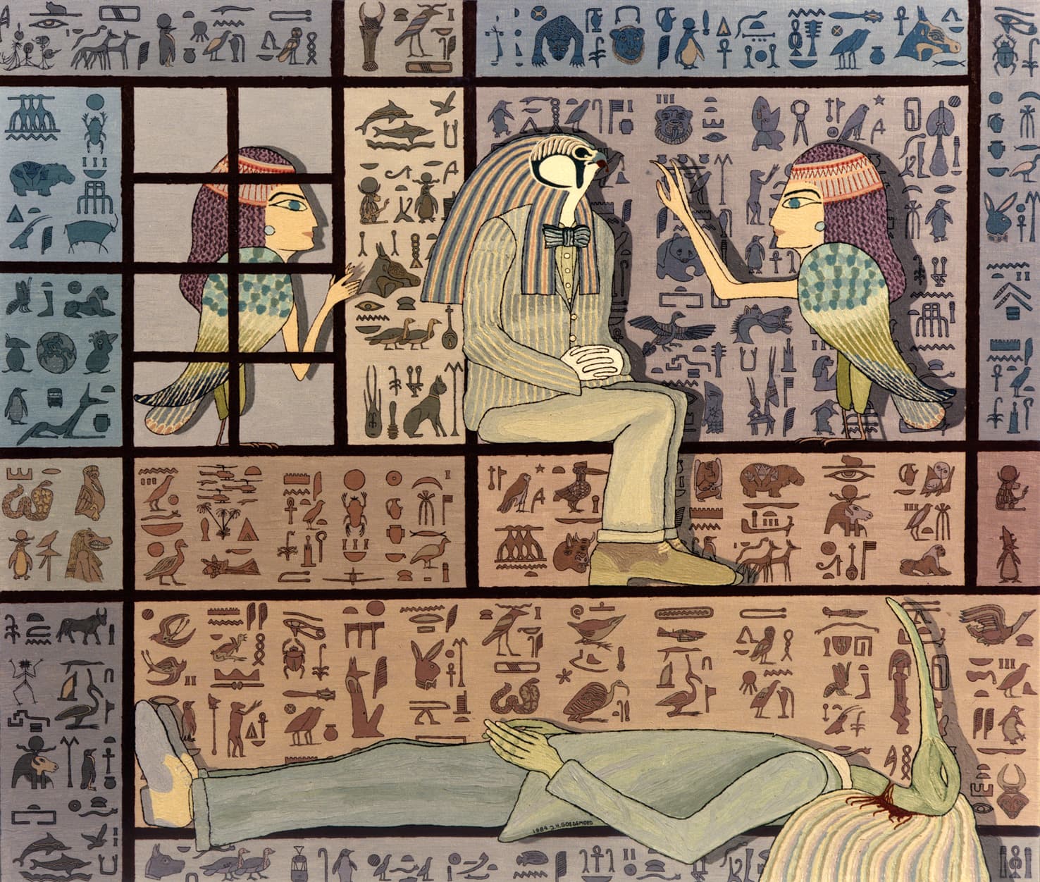 Egyptian Scene Flat