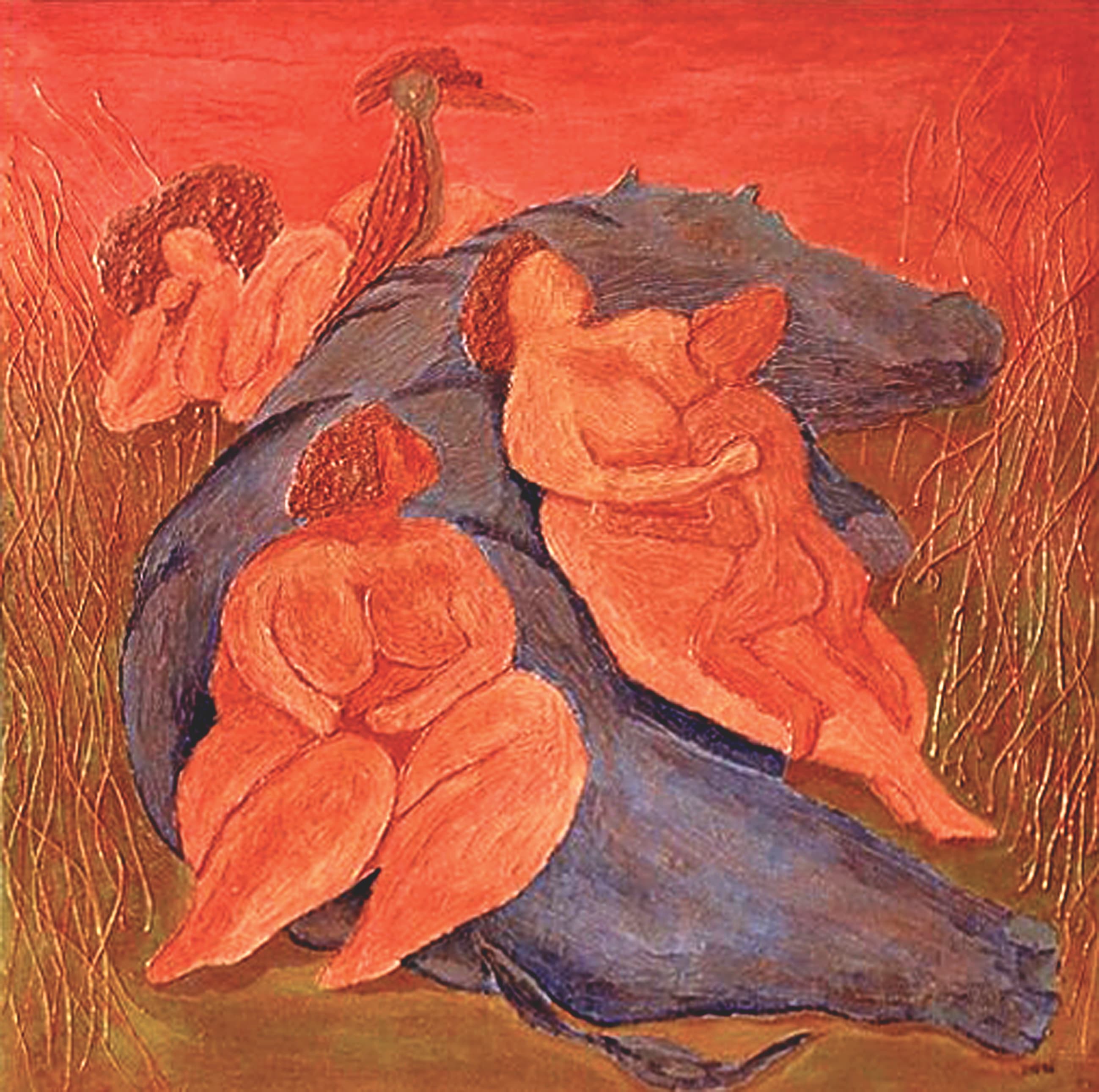 Scenery with Hippo According to Agnes de G.
