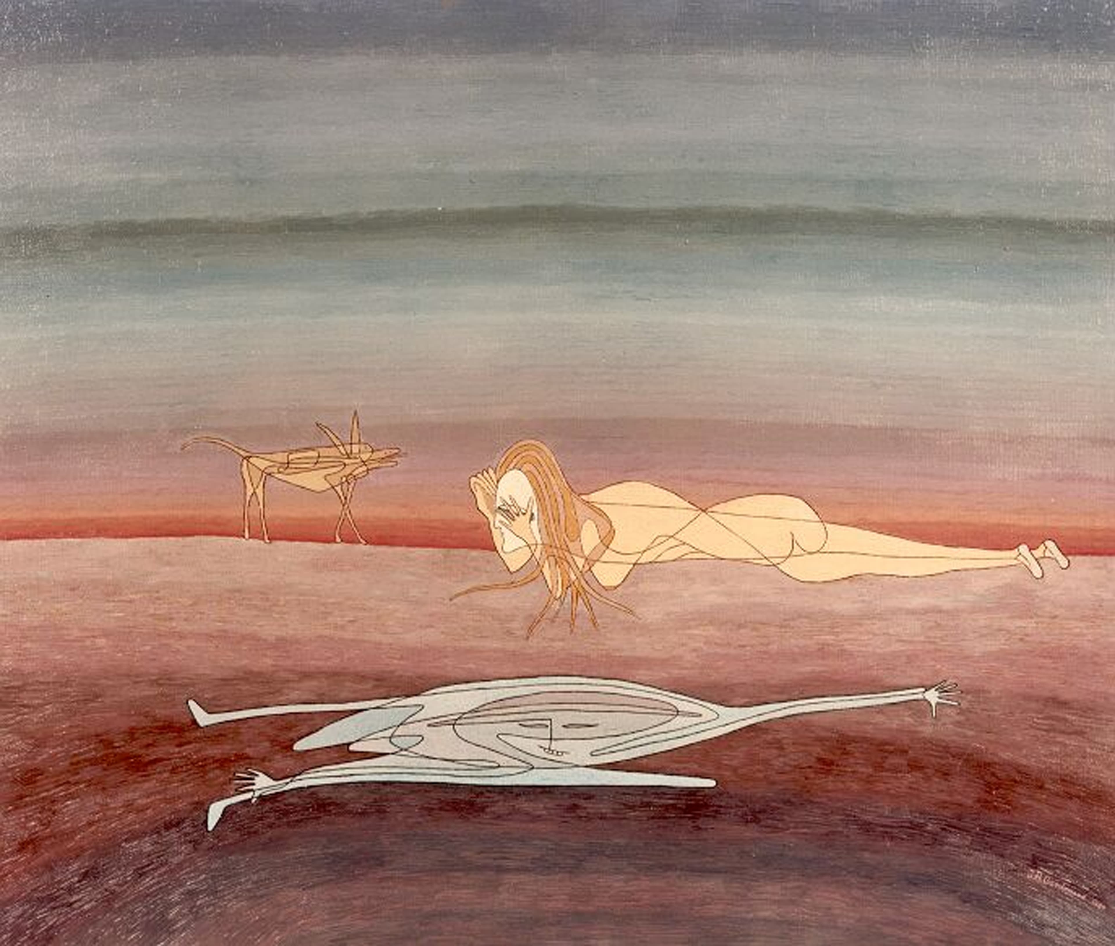 Tragic Paul Klee Scenery