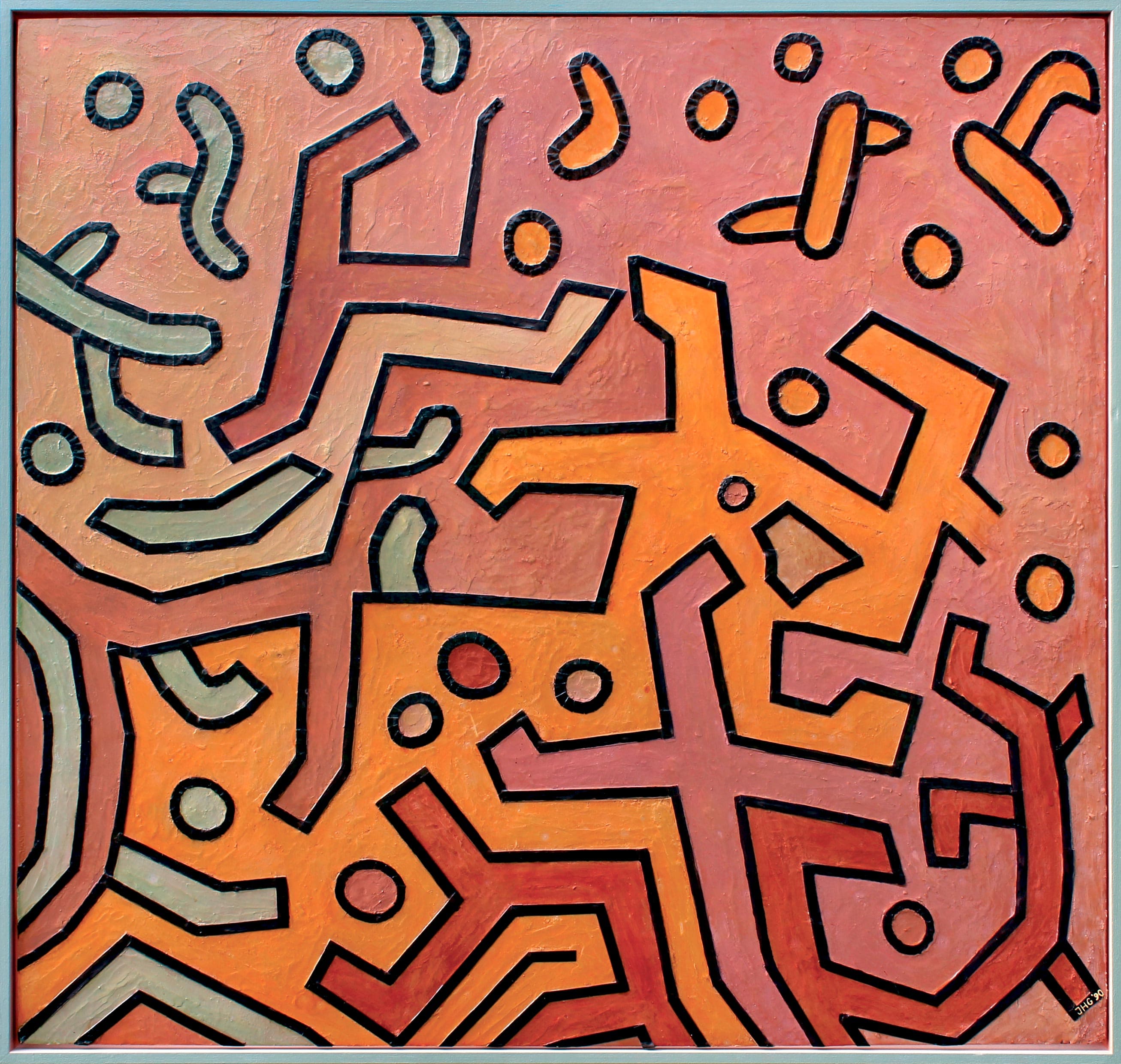 Changing pattern with opening