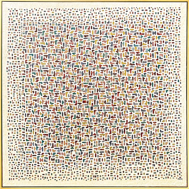 Composition with open structure (13)