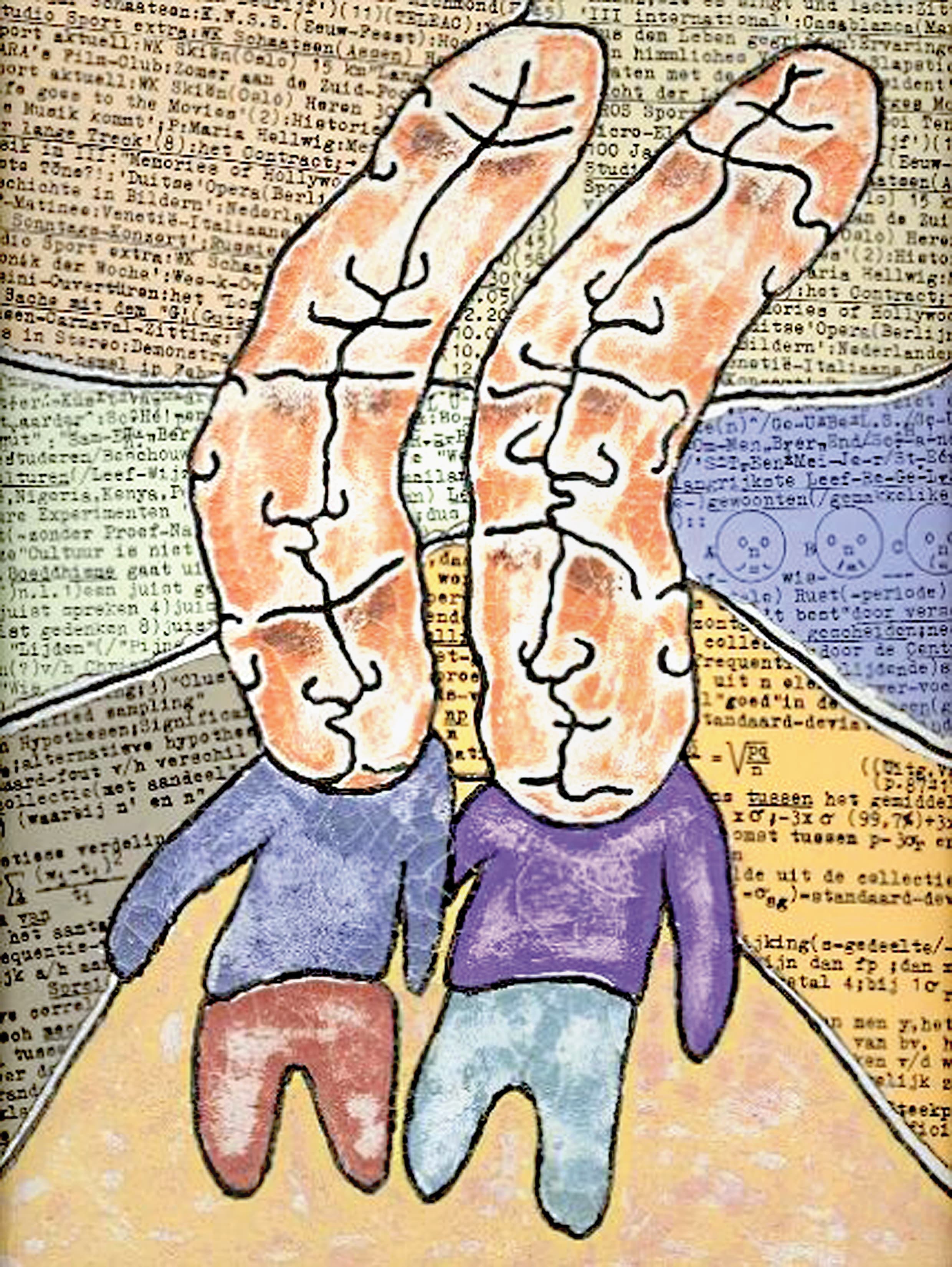Conversation at Three Levels 1997