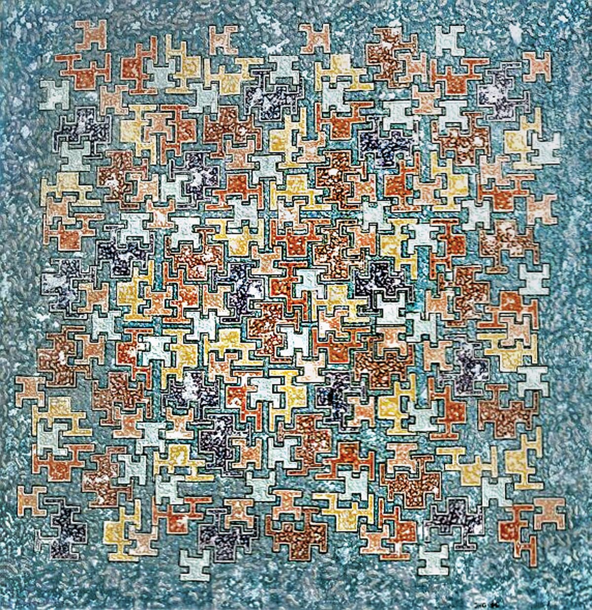 Disconnected Tiling No. 1