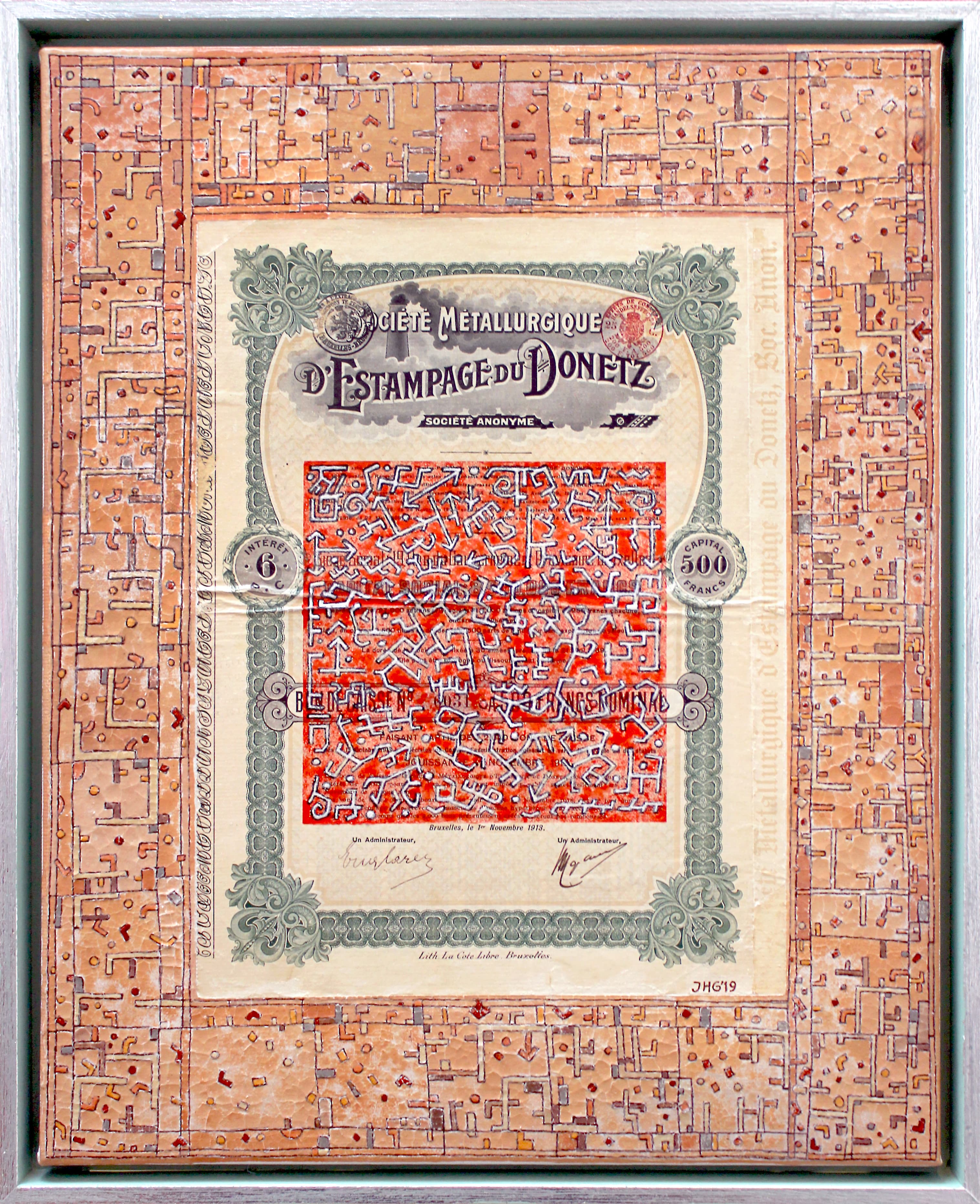 Aandeelkunstwerk Donetz