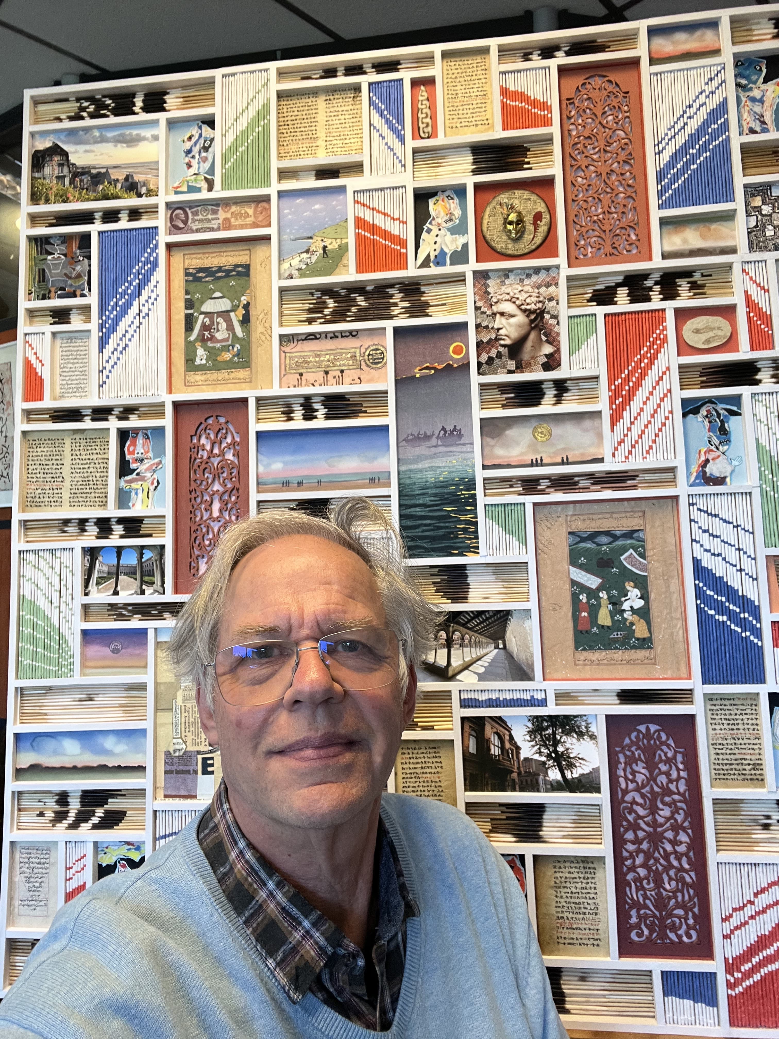 Selfie voor nieuw werk 25 april 2025