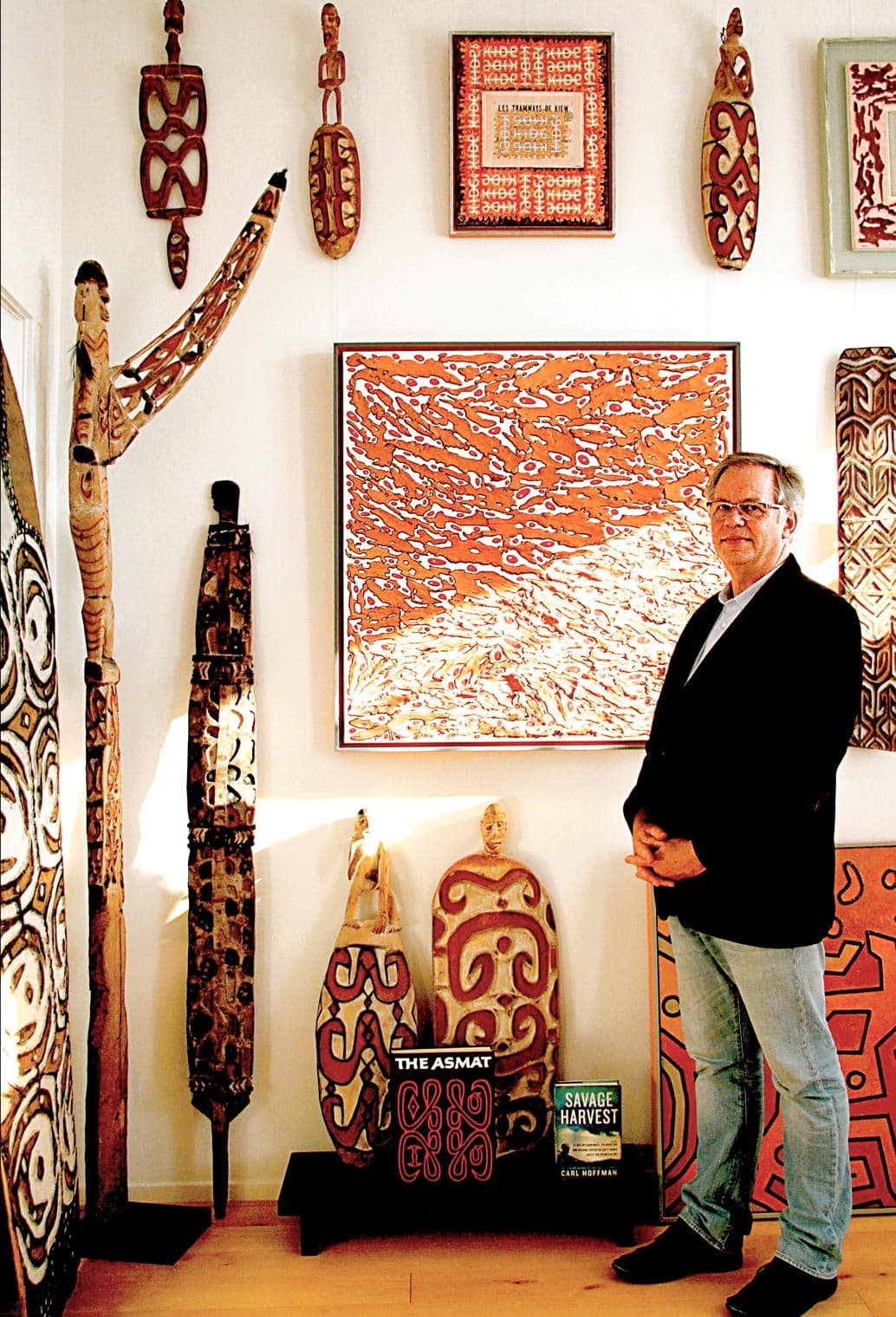 Jaap Goedemoed in his home in Amsterdam, 2015