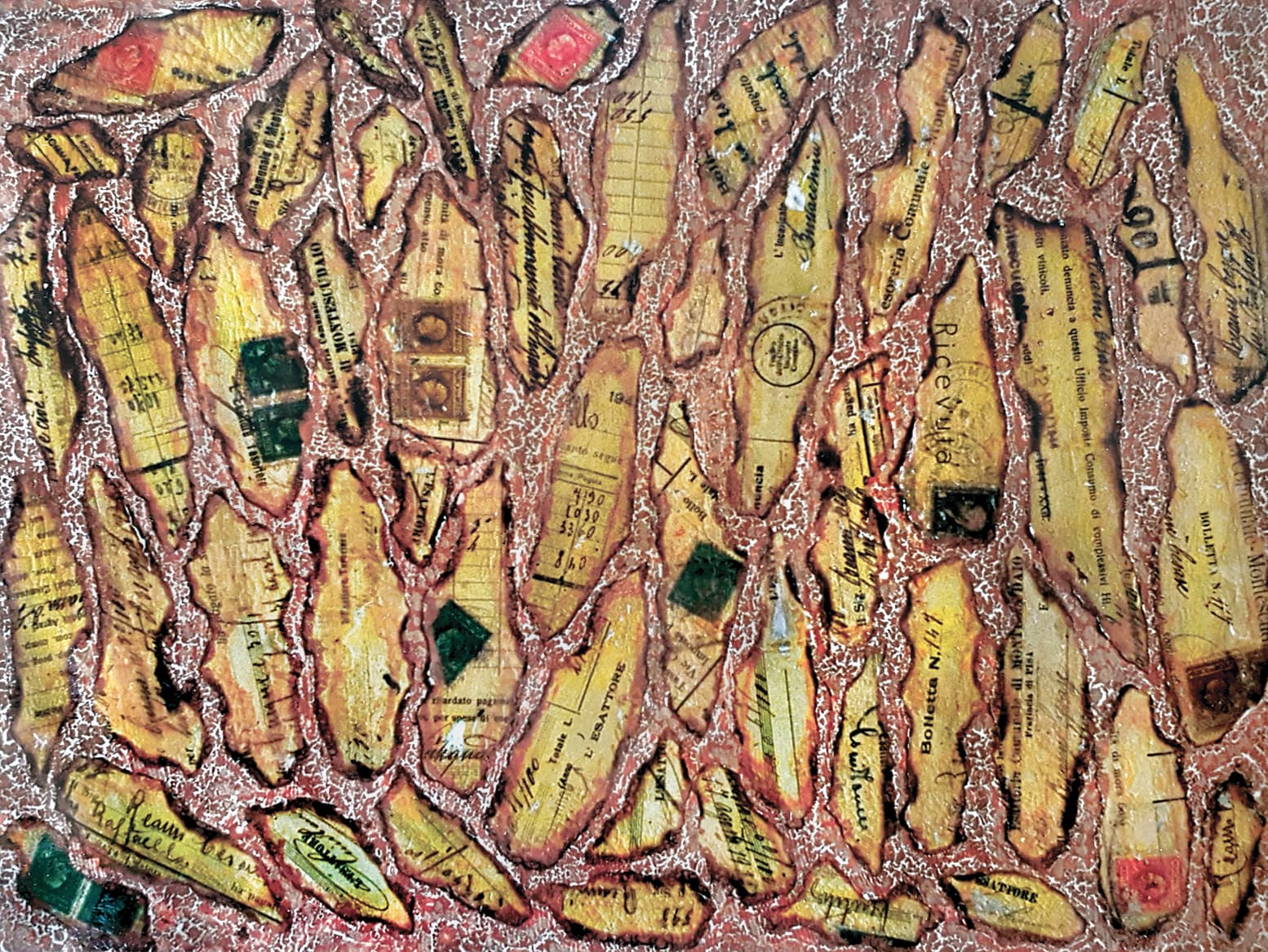 Composition with Tax Papers from Montescudaio